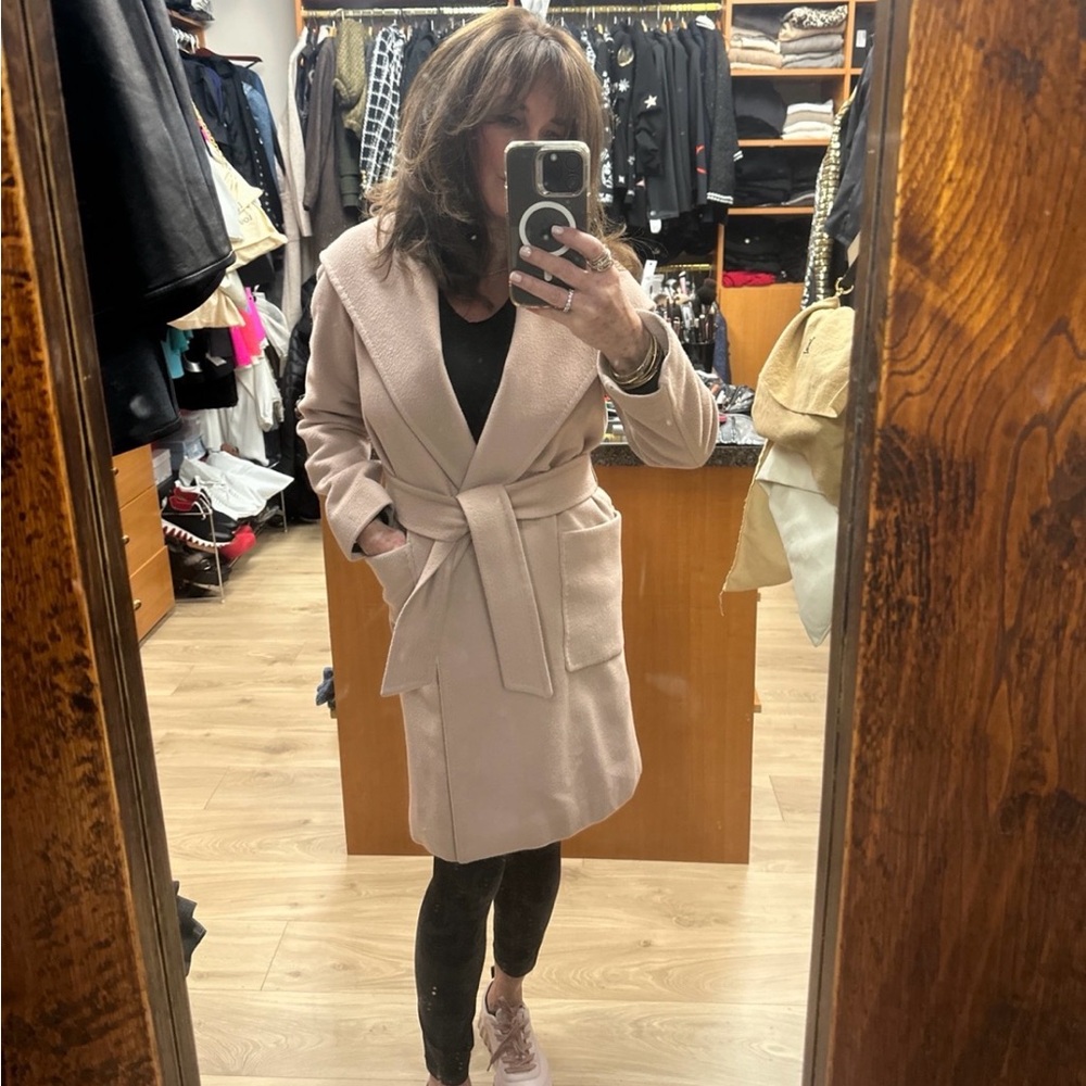 MaxMara RIALTO Camel Coat. With Hood